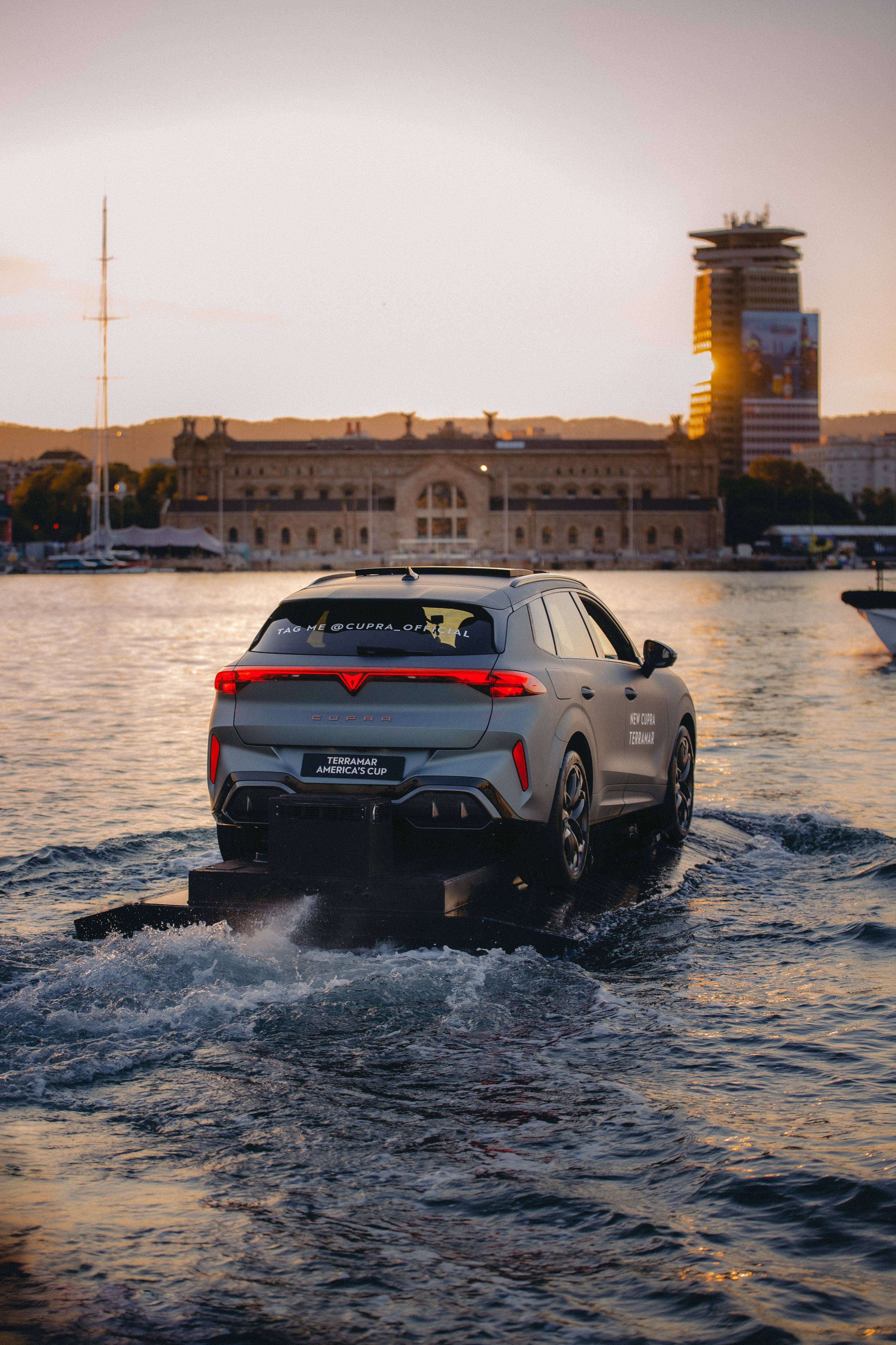 CUPRA Terramar America’s Cup, from land to the sea